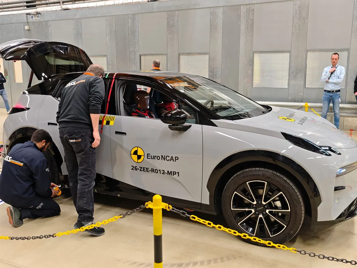 Euro NCAP Zeekr X Pre Crash Test 17.03.2026
