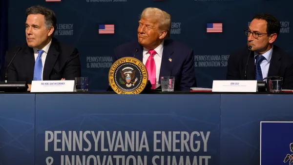 President Donald Trump during the inaugural Pennsylvania Energy and Innovation Summit at Carnegie Mellon University on July 15 in Pittsburgh, Pennsylvania.