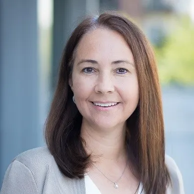 A headshot of Erin Lavelle, chief financial and operating officer of ProfoundBio.
