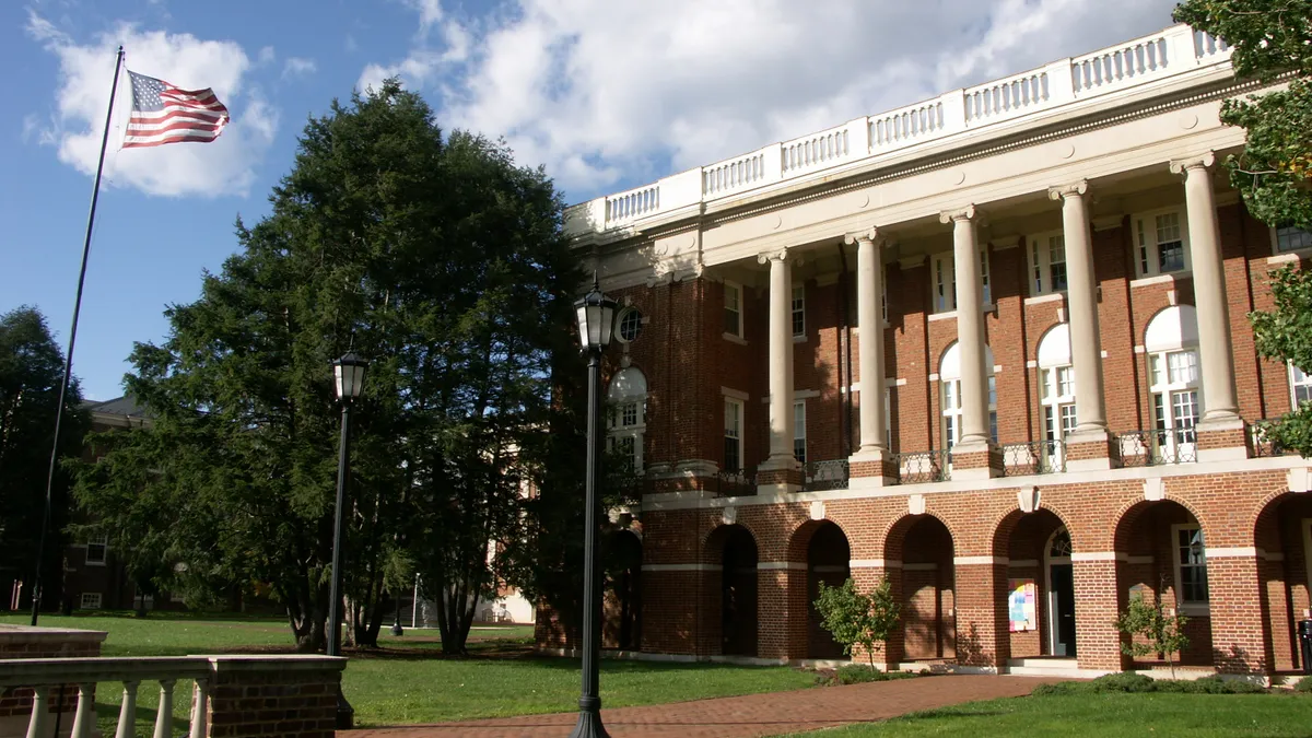 Fletcher Hall at Sweet Briar College.