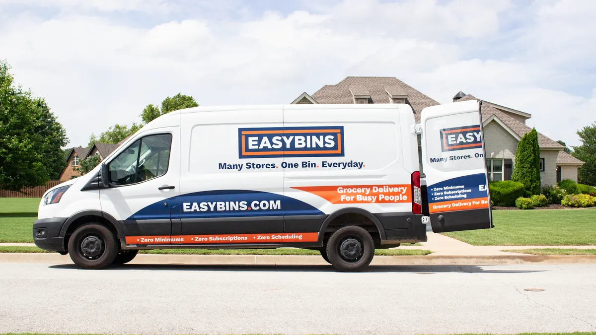 EasyBins delivery van