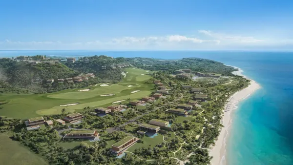 Resort rendering