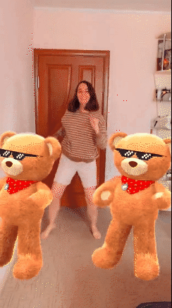 Snapchat 3D body scan