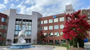 A picture of the exterior of a Labcorp building.