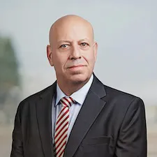 Headshot of Assaf Onn, acting CEO at Anaergia