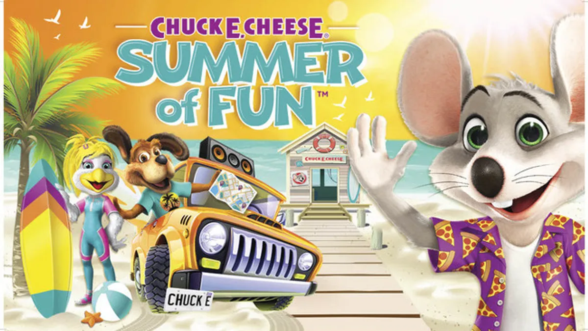 Chuck E. Cheese introduces a new Summer Pass program