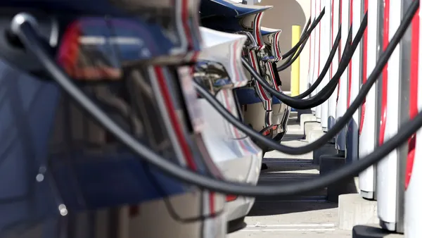 Tesla superchargers EV infrastructure