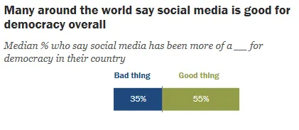 Social media impact on democracy report