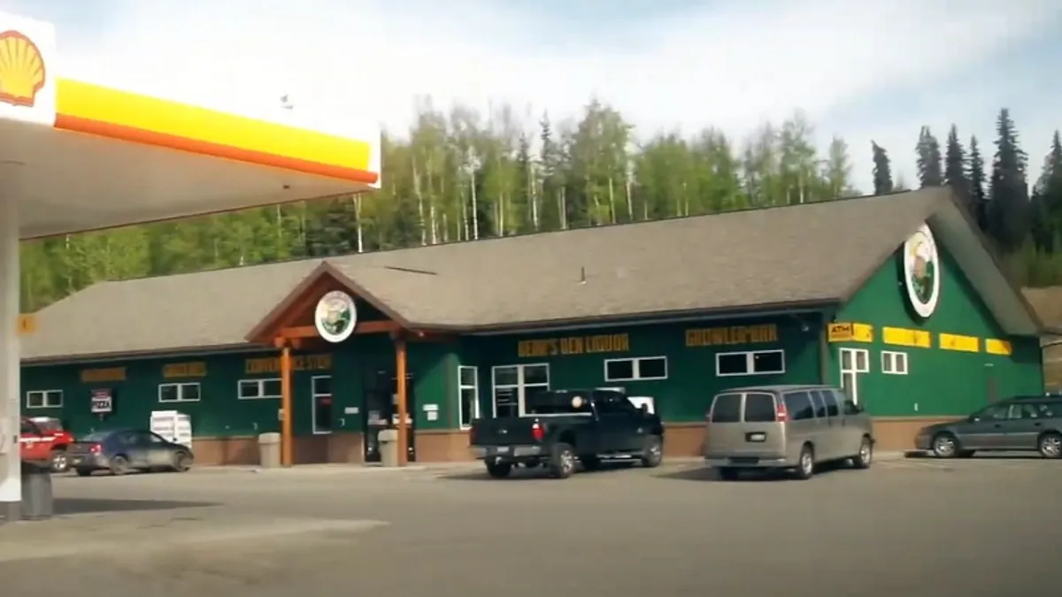 A screenshot of the exterior of a Three Bears location.