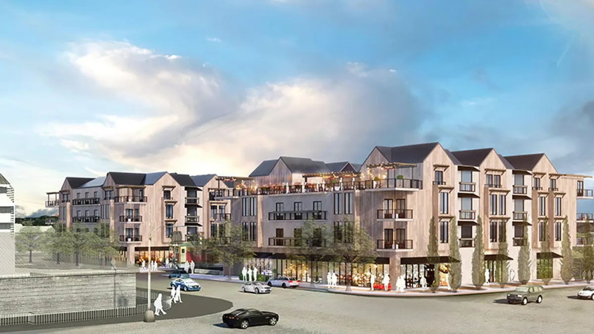 A rendering of the forthcoming Kimpton Napa.