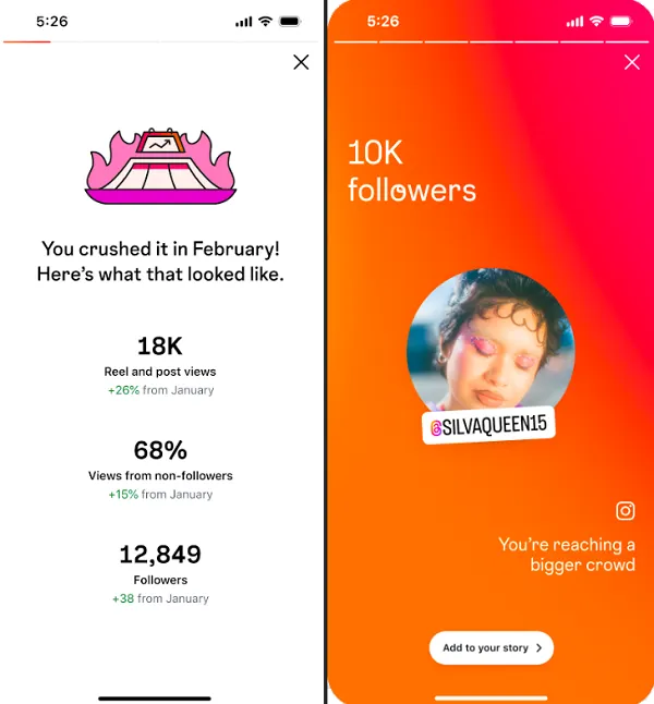 Instagram Recap
