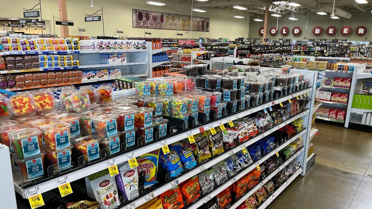 interior of Schnucks Express