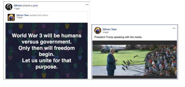 Facebook CIB example