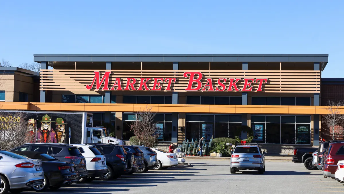 Exterior of a store.