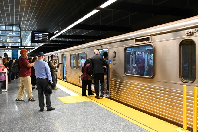 Ridership up, crime down on LA Metro transit system