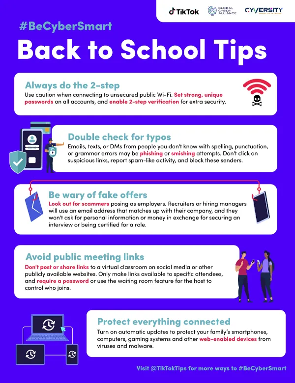 TikTok Cyber Safety program