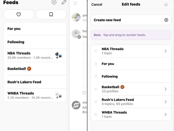 Threads communities