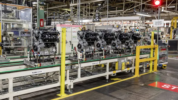 Toyota Kentucky assembly line engines