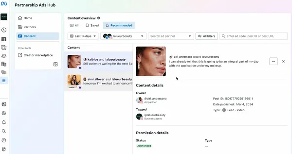 Meta creator deals