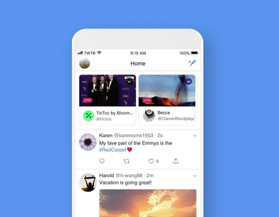 Twitter Channels Twitter Will Now Highlight Live-Streams from Accounts You Follow at the ...
