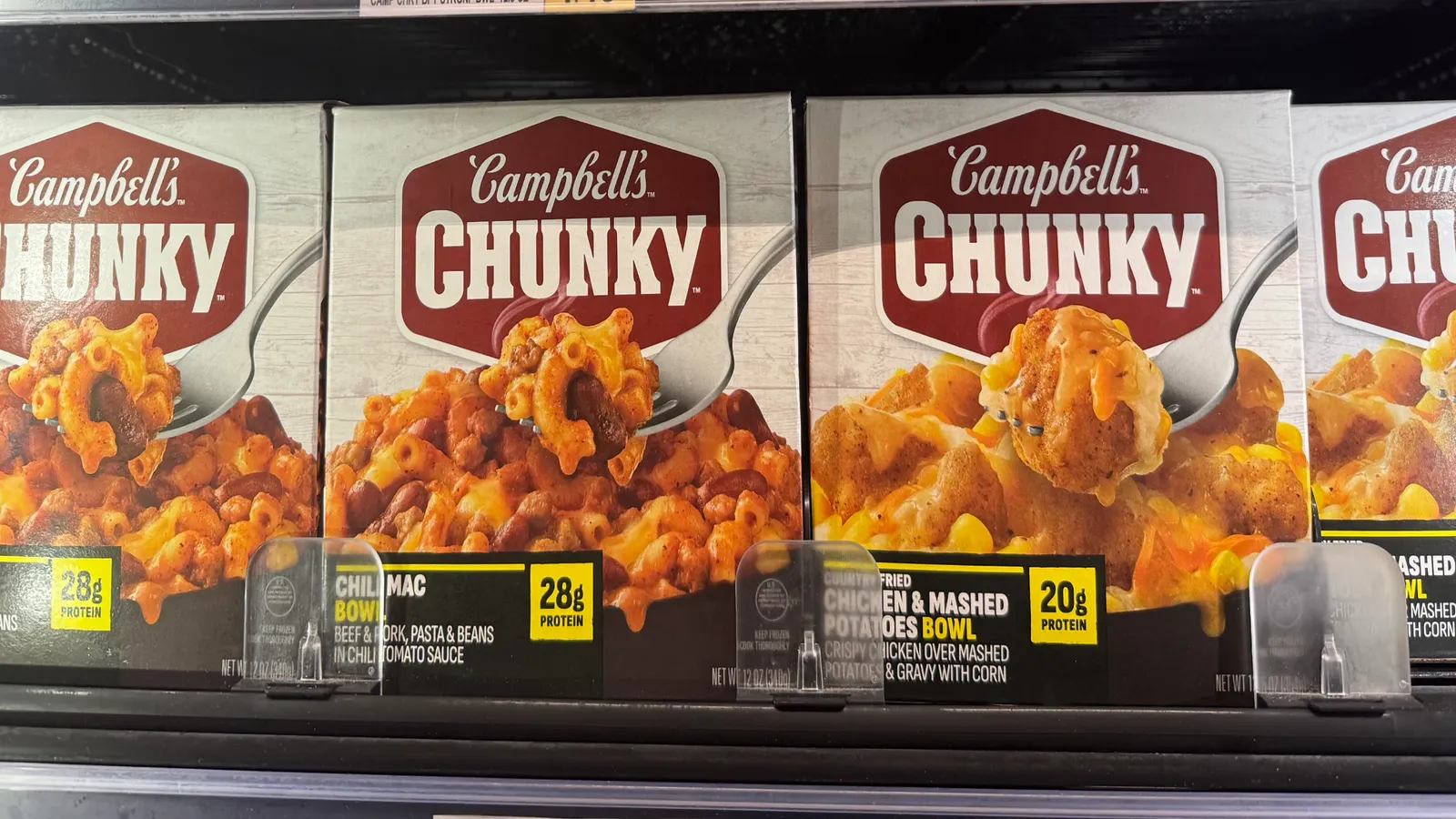 Campbell’s Chunky Soup expands into frozen meals