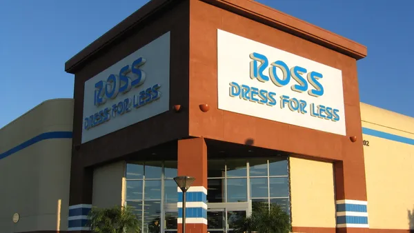 Storefront of Ross