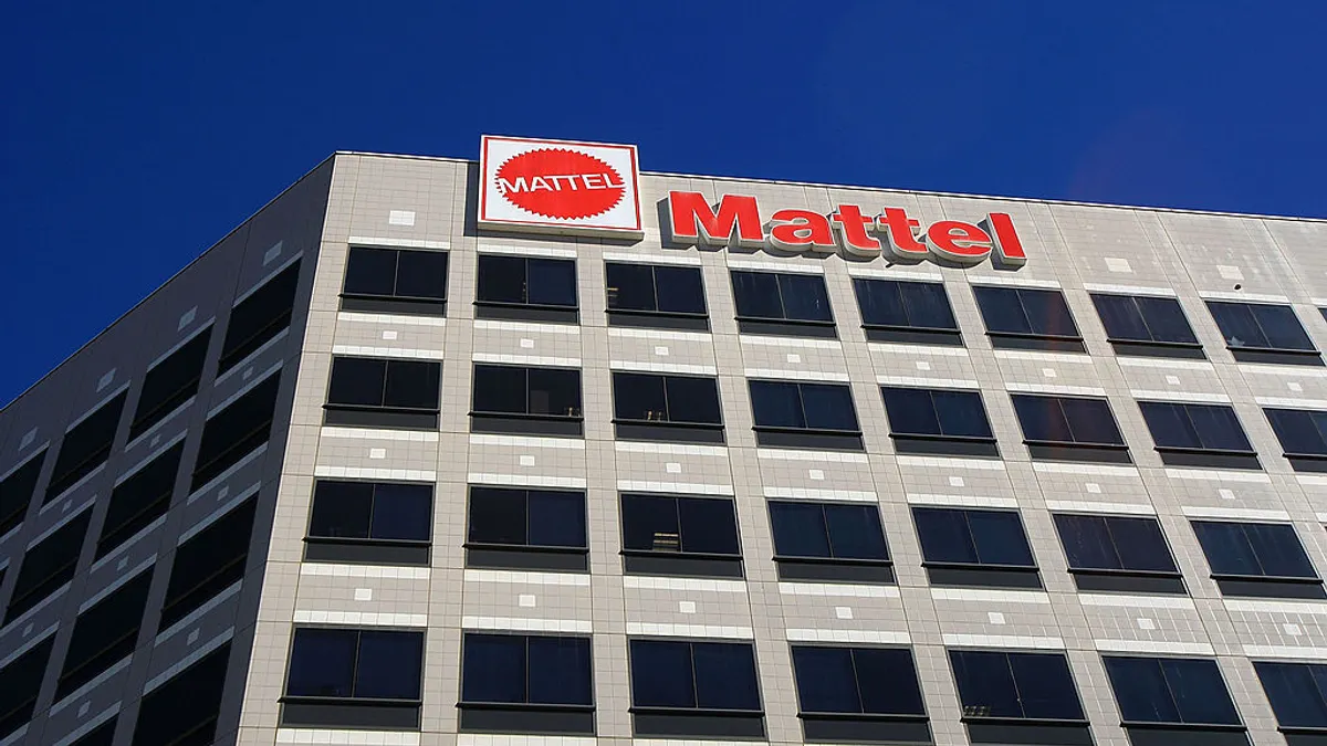 Mattel offices are seen in the Los Angeles area community of El Segundo, California.