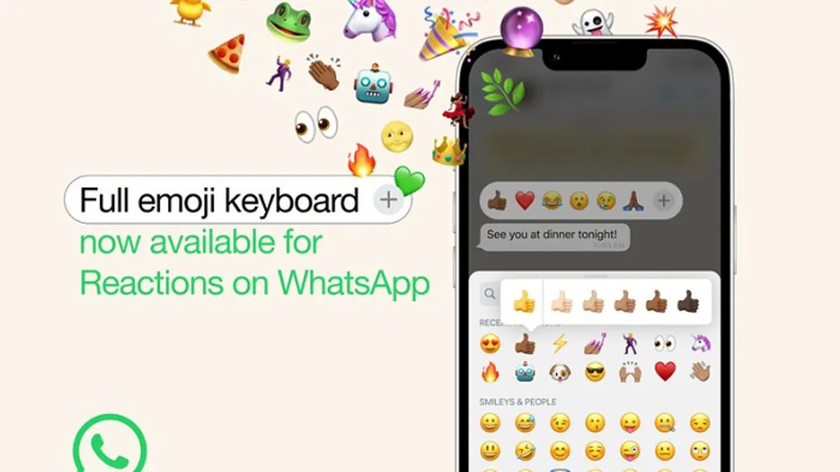 WhatsApp Reactions