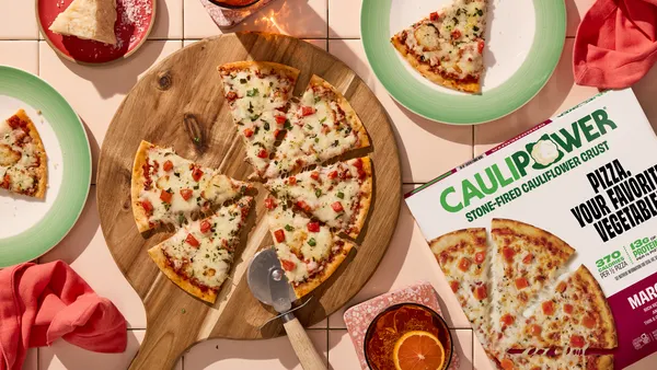 A box of Caulipower's frozen pizza.