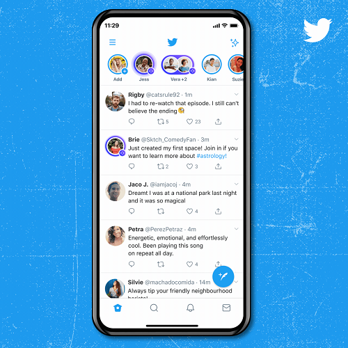 Twitter Spaces discovery