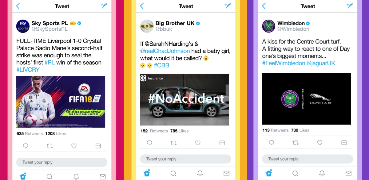 Twitter in-stream video ad examples