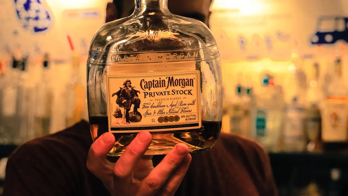 Captain Morgan bottle