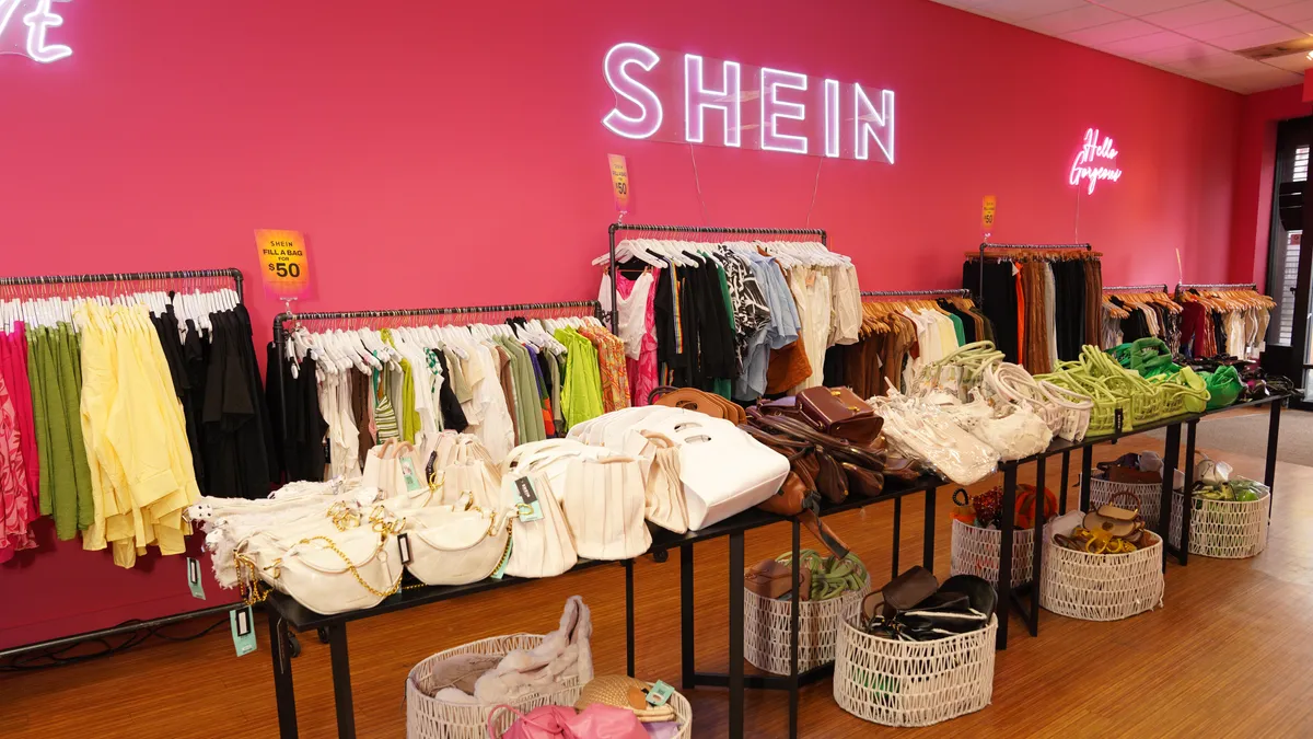 View inside the store during SHEIN X Art Discovery Project