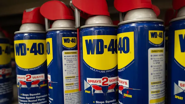 WD-40 products on store shelf