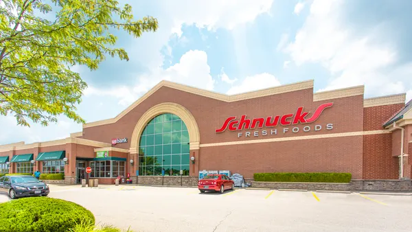 Exterior of a grocery store.