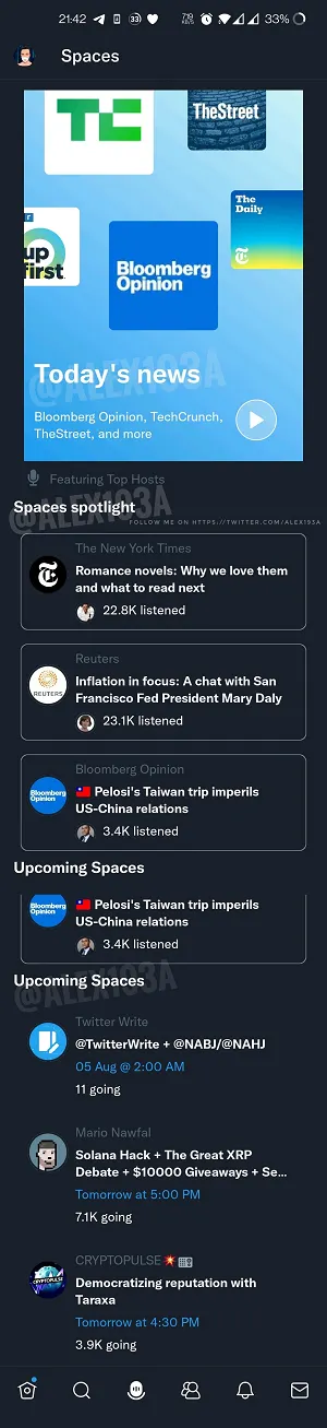 Twitter Spaces