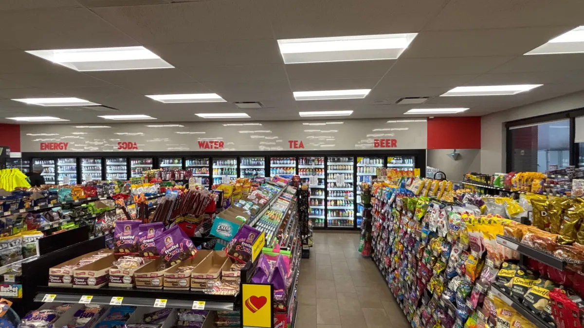 retail aisles