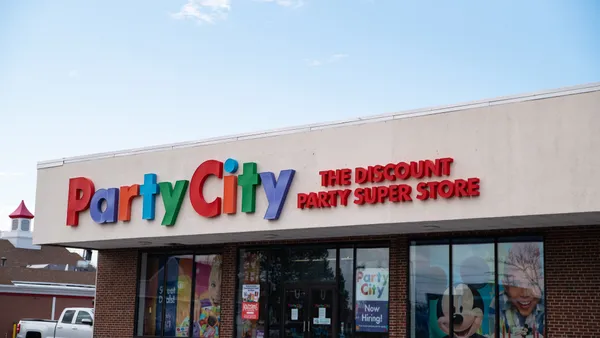 store front of Party City