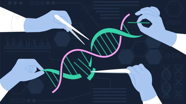 gene editing crispr cartoon