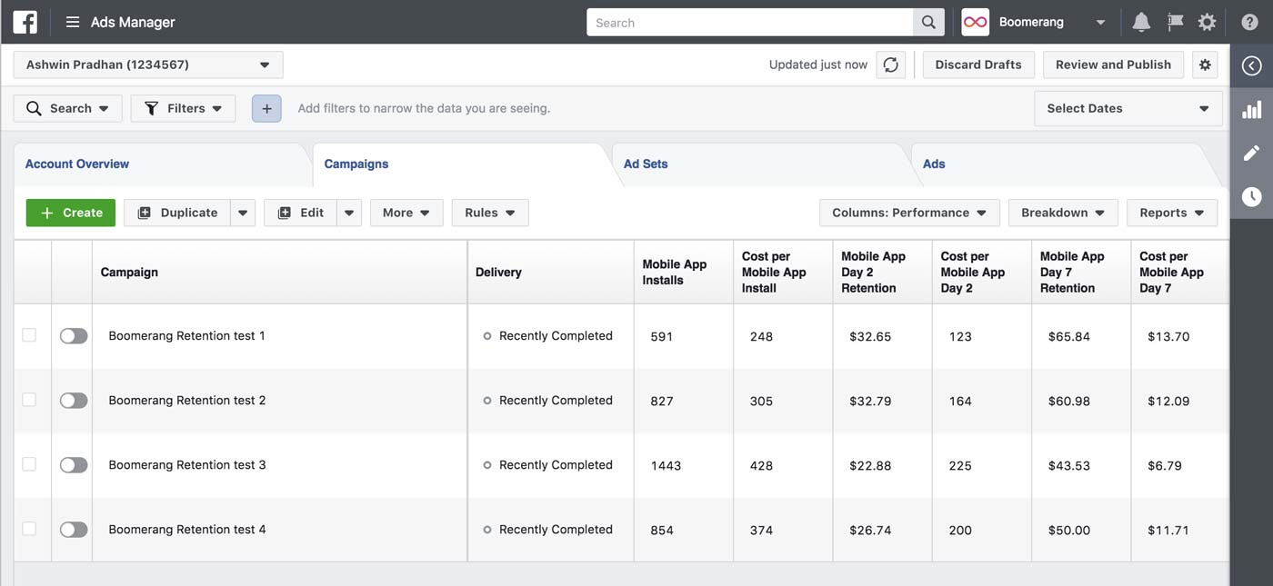 Facebook Ads Manager