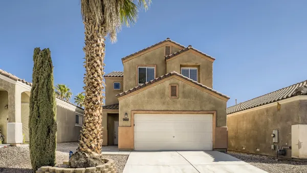 A single-story single-family home.