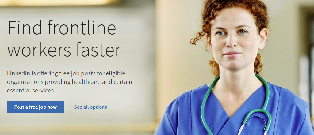 LinkedIn job listings
