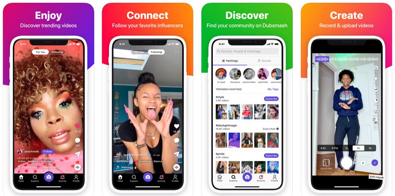 Dubsmash screenshots