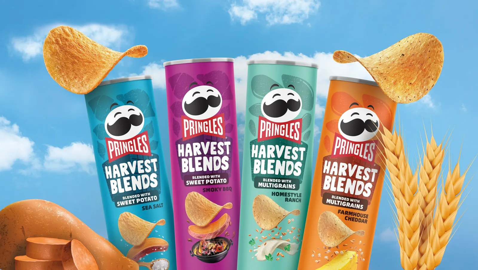 pringles harvest chips kellogg