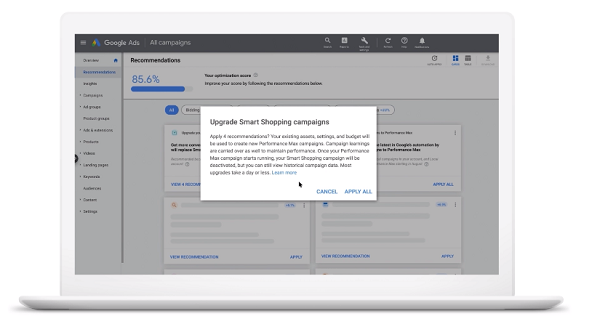Google Performance Max prompt
