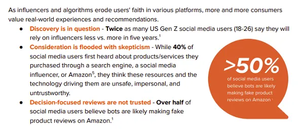 Reddit consumer influence report