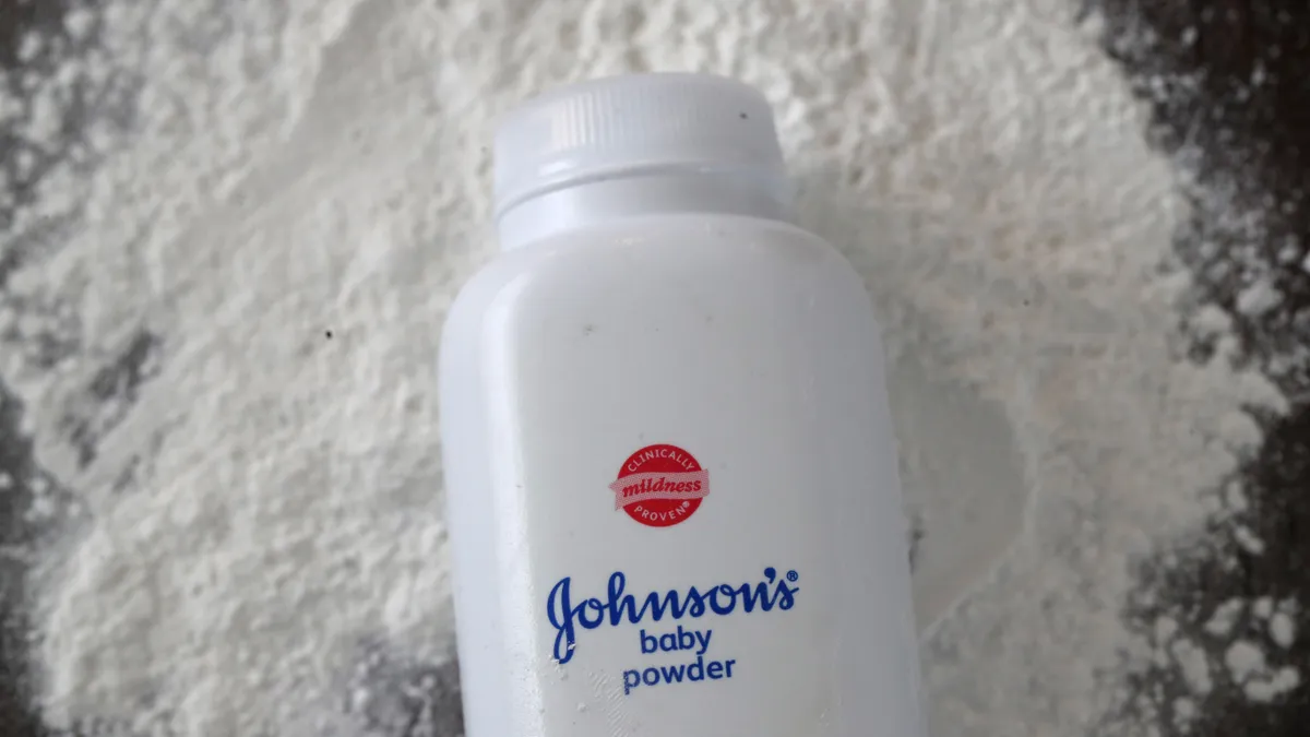 talc powder