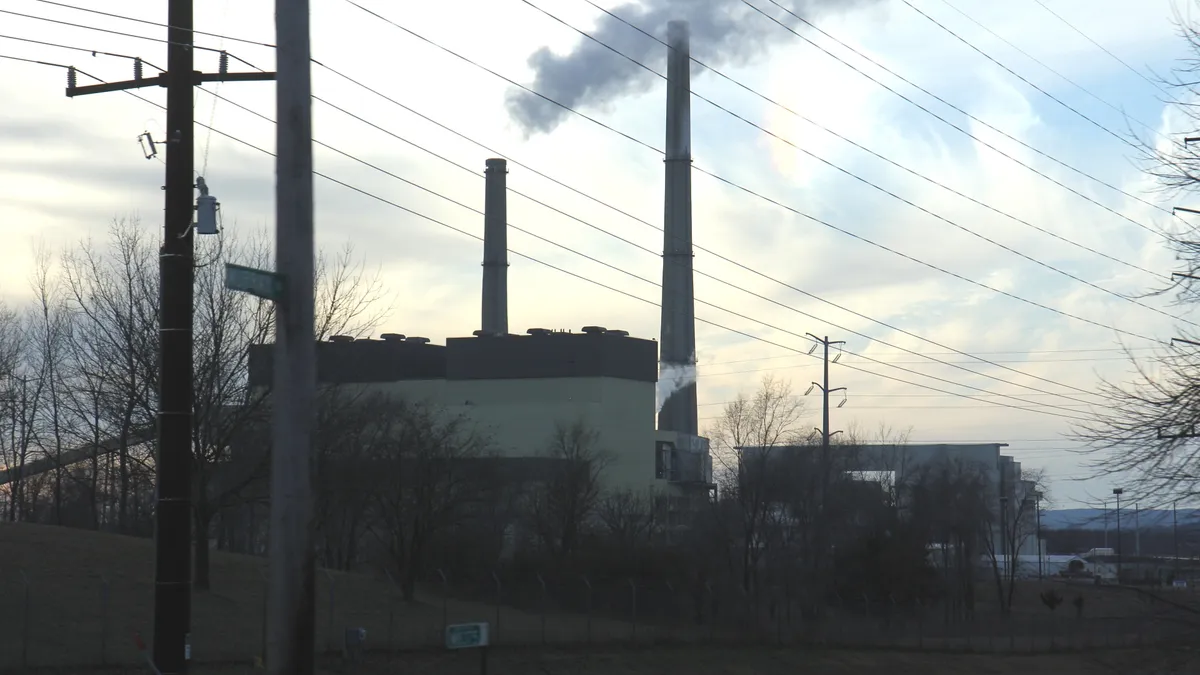 Columbia Energy Center coal plant in central Wisconsin