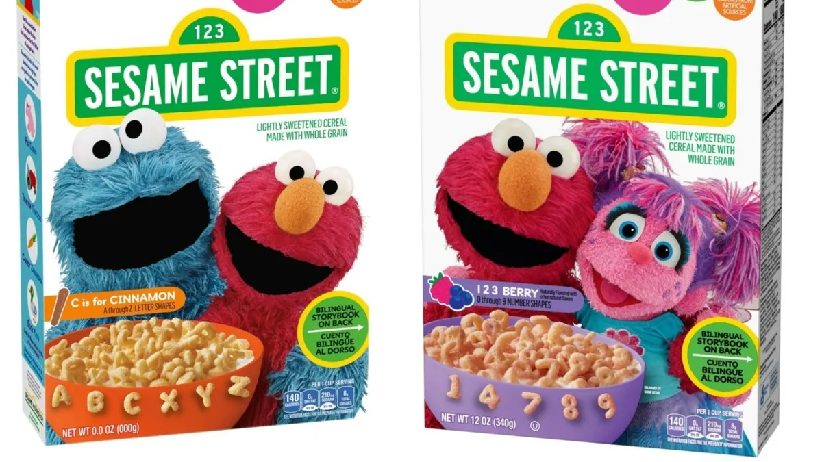 General Mills is launching Sesame Street Cereal in January 2021.
