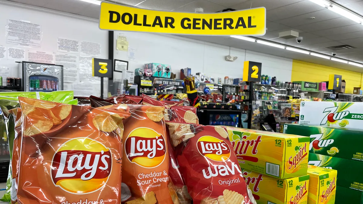 Inside a Dollar General store in California